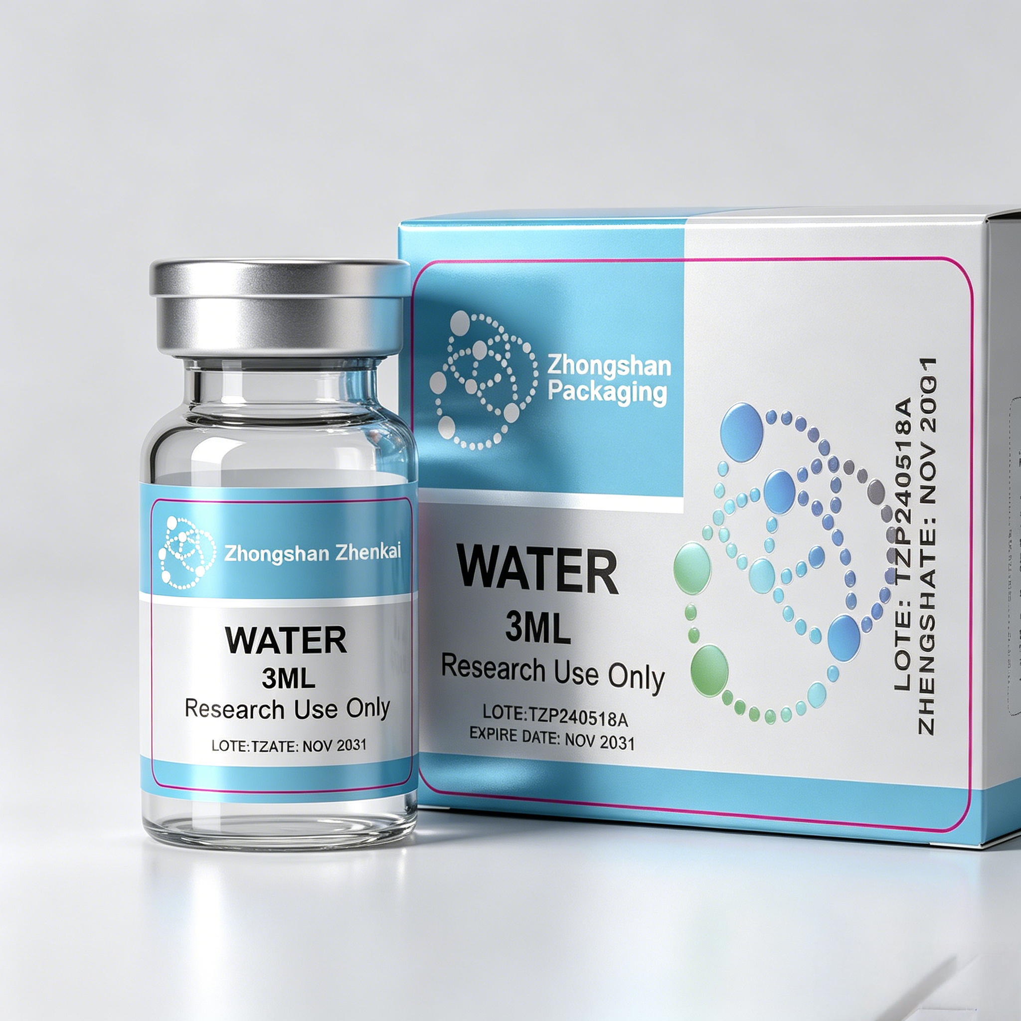 Luxury Skincare Bottles - Luxury Glossy Vinyl Labels & Matching