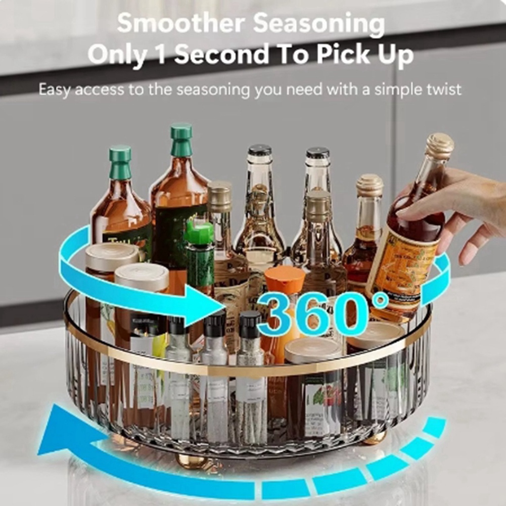 AT14 360 Rotating Cosmetic Org - مراجعة Luxury Skincare Tray وسعره