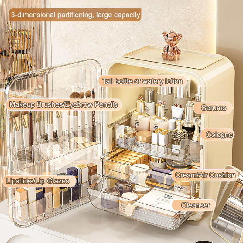 Cosmetic organizer large capac - مراجعة Luxury Brands Of Skincare وسعره