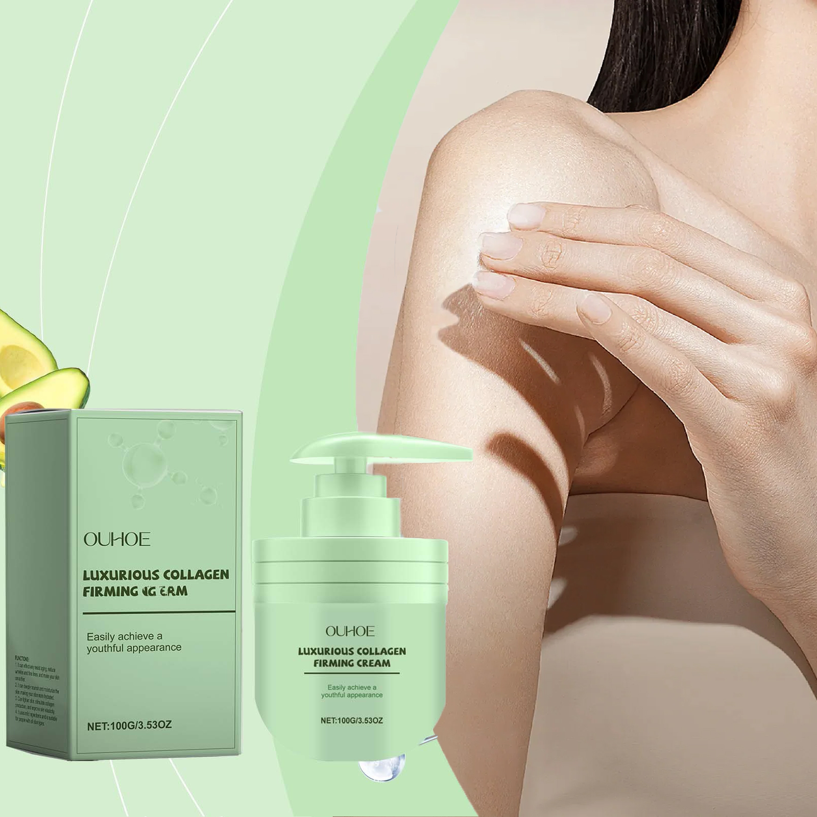 100g Collagen Peptide Cream Tr - مراجعة Luxury Skincare Jars وسعره