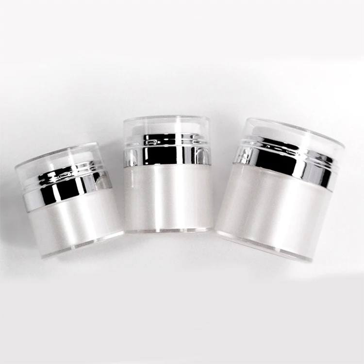 Airless Lotion Empty Acrylic C - مراجعة Luxury Skincare Jars وسعره