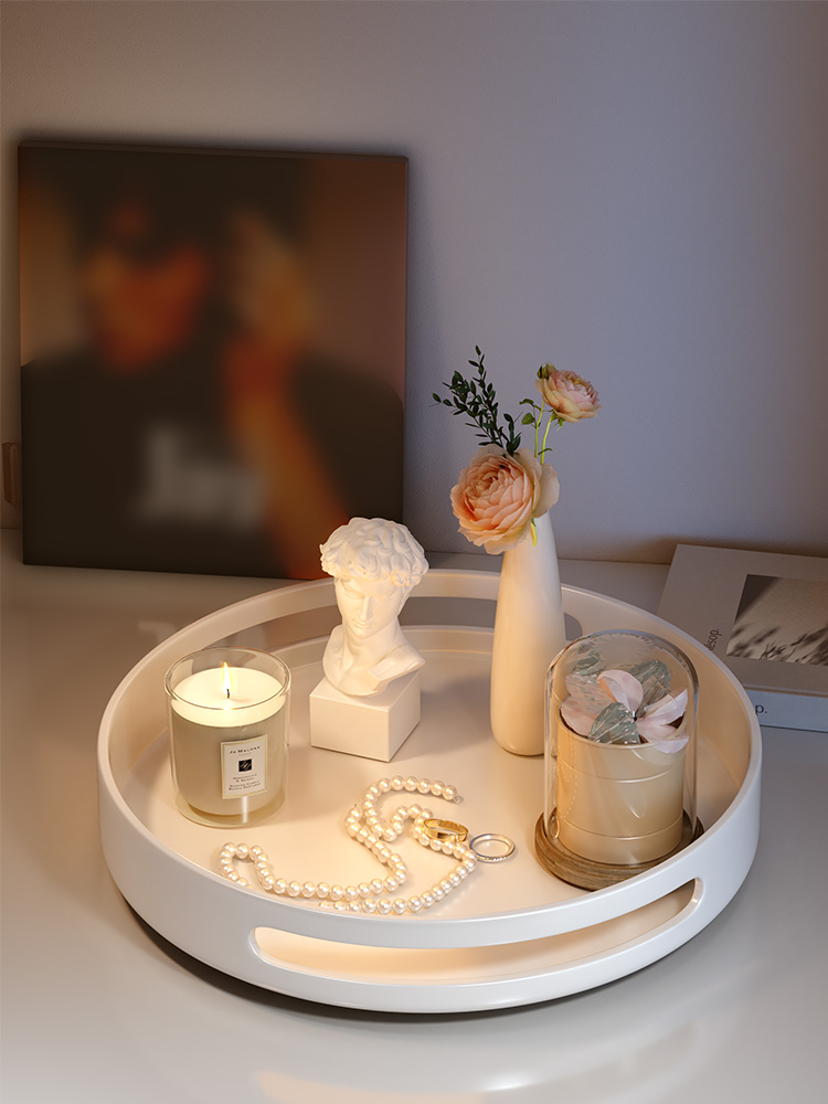 Luxury Large Capacity Rotating - مراجعة Luxury Skincare Tray وسعره