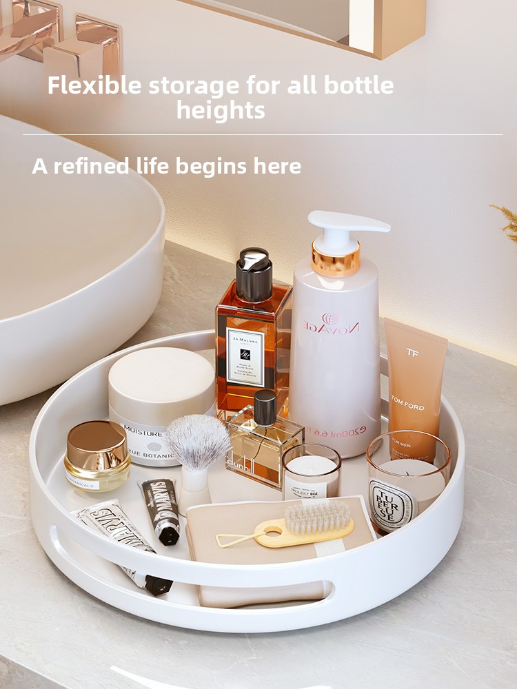 Luxury Large Capacity Rotating - مراجعة Luxury Skincare Tray وسعره