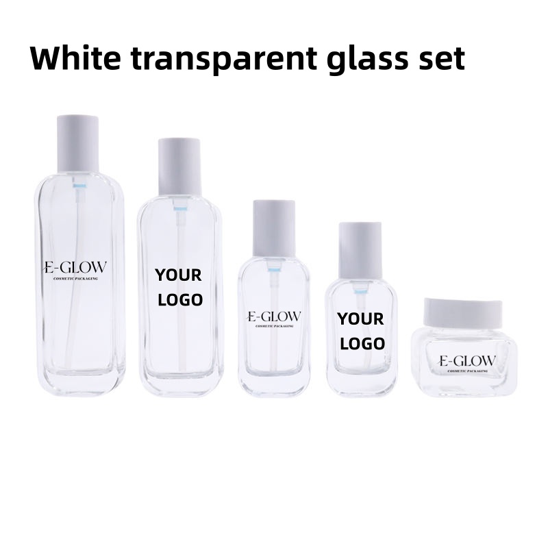 【Logo Custom】1Pcs Luxury Clear - مراجعة Luxury Skincare Bottles وسعره