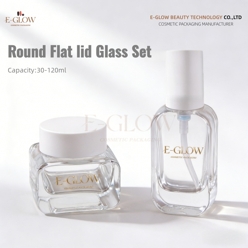 【Logo Custom】1Pcs Luxury Clear - مراجعة Luxury Skincare Bottles وسعره