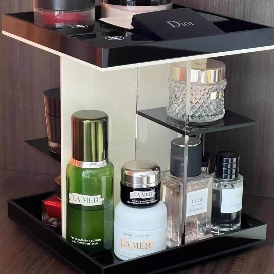 Luxury Acrylic Cosmetic Storag - مراجعة Luxury Skincare Tray وسعره