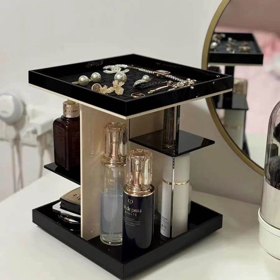 Luxury Acrylic Cosmetic Storag - مراجعة Luxury Skincare Tray وسعره