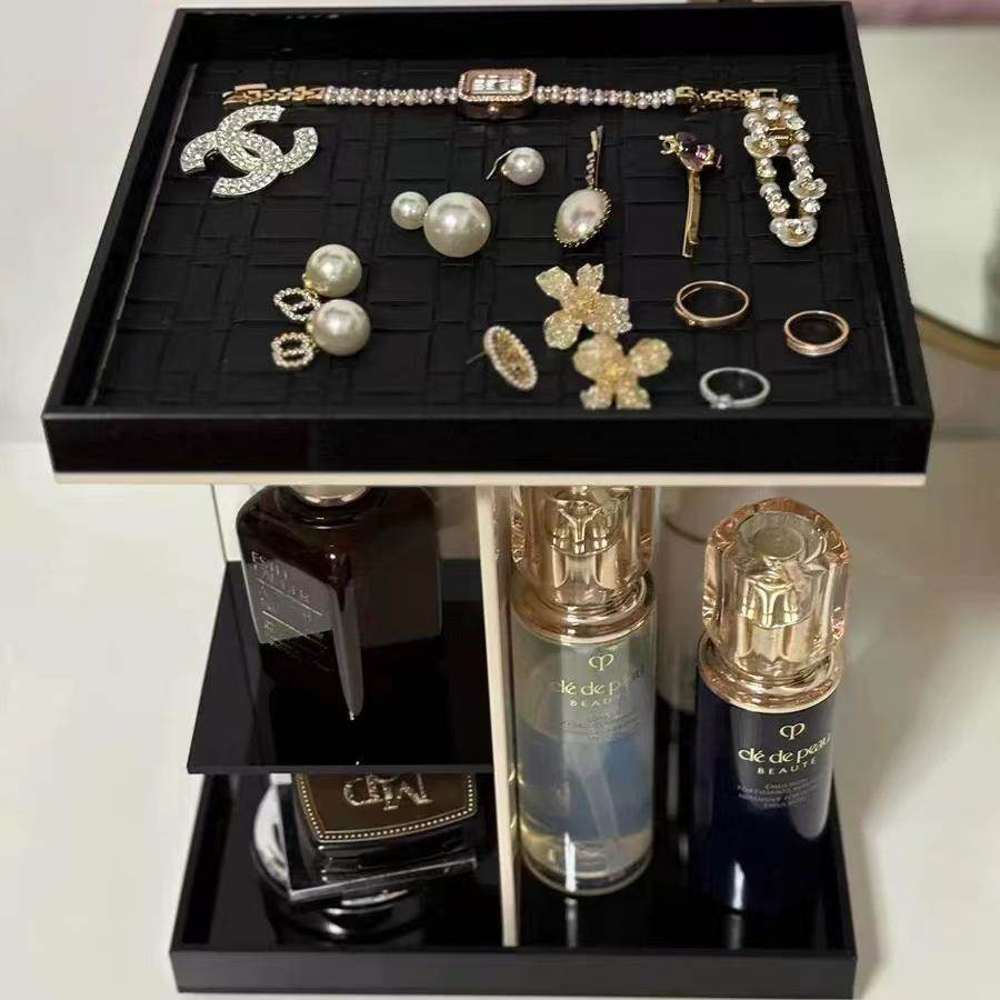 Luxury Acrylic Cosmetic Storag - مراجعة Luxury Skincare Tray وسعره