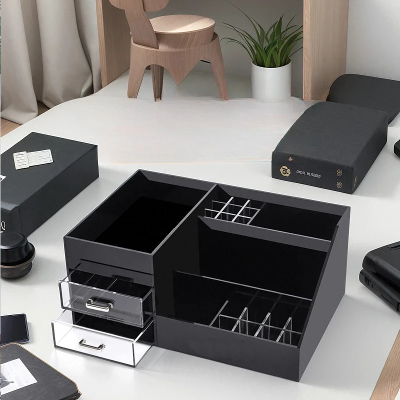 Acrylic Vanity Organizer  Luxu - مراجعة Luxury Skincare Tray وسعره