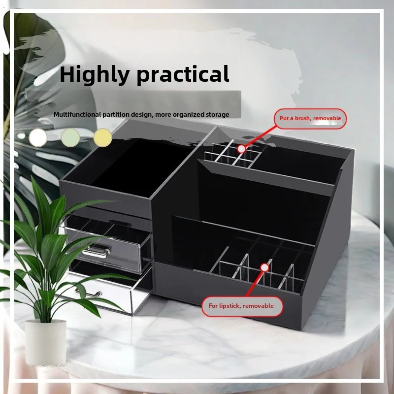 Acrylic Vanity Organizer  Luxu - مراجعة Luxury Skincare Tray وسعره