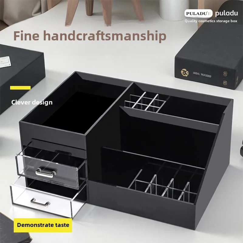 Acrylic Vanity Organizer  Luxu - مراجعة Luxury Skincare Tray وسعره