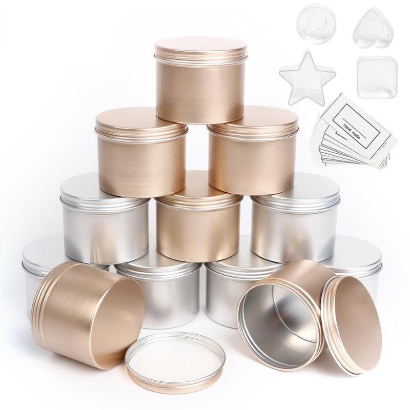 5Pcs Luxury Candle Jars with L - مراجعة Luxury Skincare Jars وسعره