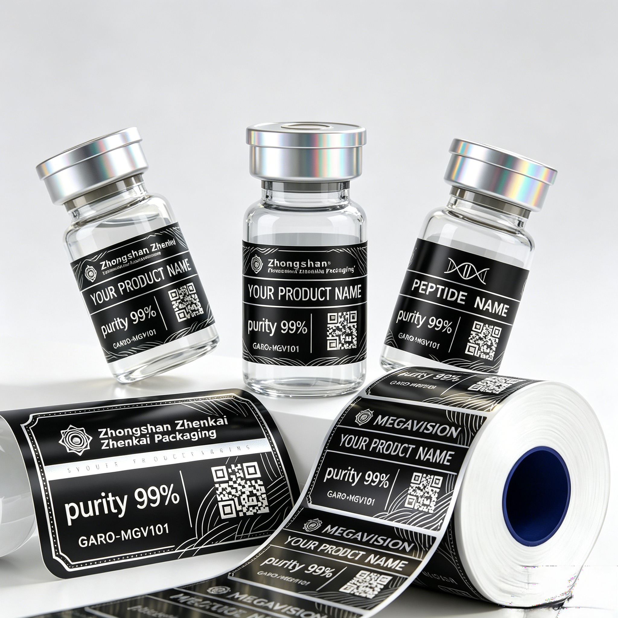 Multi-spec 3ml 5ml 10ml Peptid - مراجعة Luxury Skincare Bottles وسعره