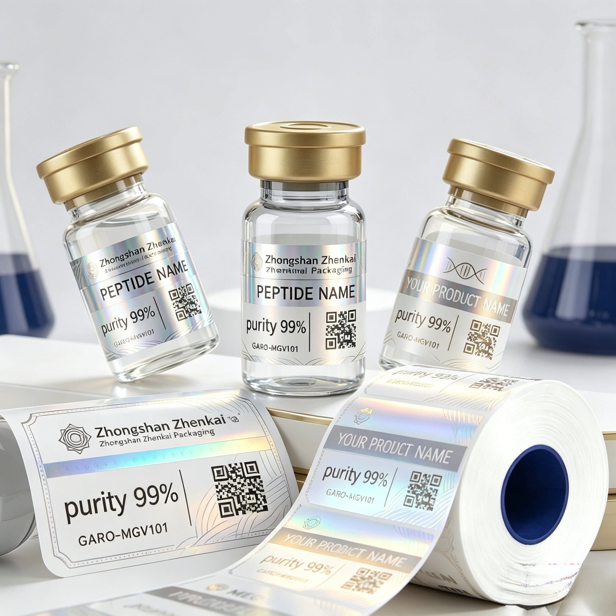Multi-spec 3ml 5ml 10ml Peptid - مراجعة Luxury Skincare Bottles وسعره