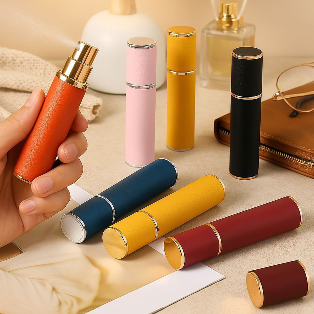 New 10ML Leather Luxury Perfum - مراجعة Luxury Skincare Bottles وسعره