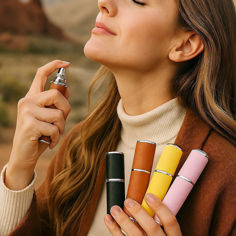 New 10ML Leather Luxury Perfum - مراجعة Luxury Skincare Bottles وسعره