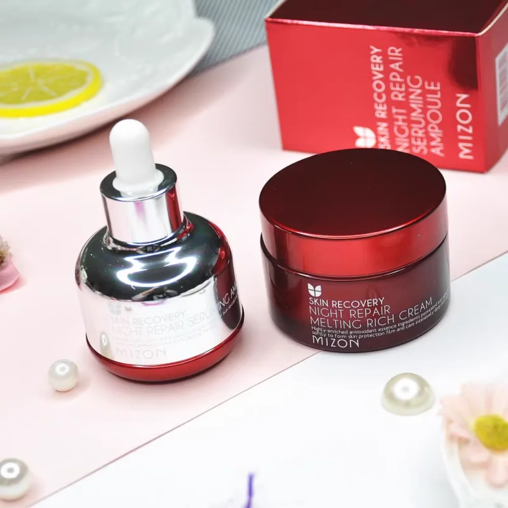 Korea Mizon Skin Recovery Nigh - مراجعة Luxury Skincare Essence وسعره