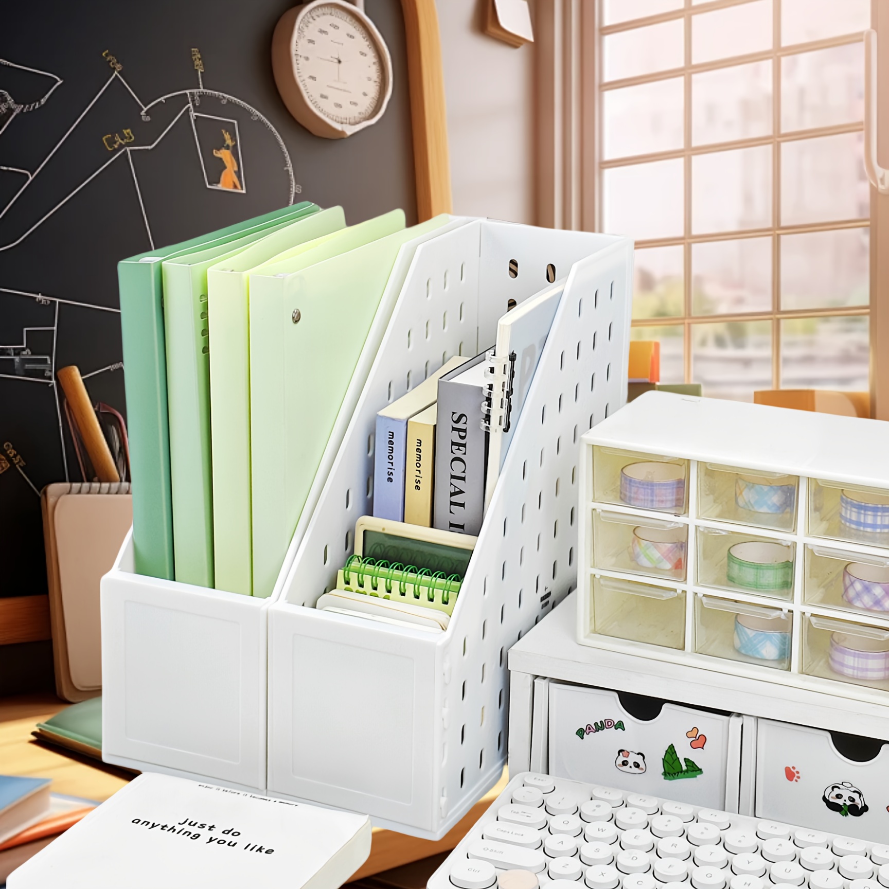 4pcs Desktop Organizer Set: Ma - مراجعة Luxury Skincare Tray وسعره