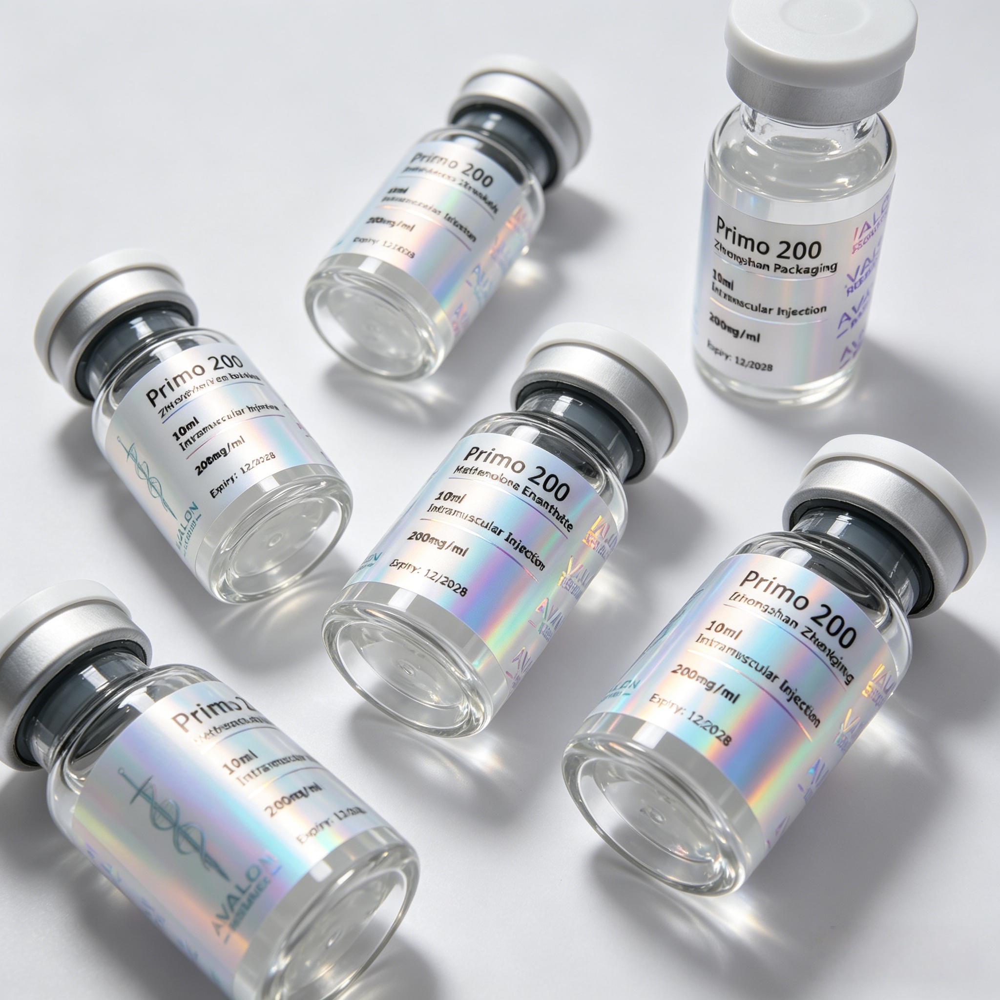 Luxury Glossy Vinyl Labels & M - مراجعة Luxury Skincare Bottles وسعره