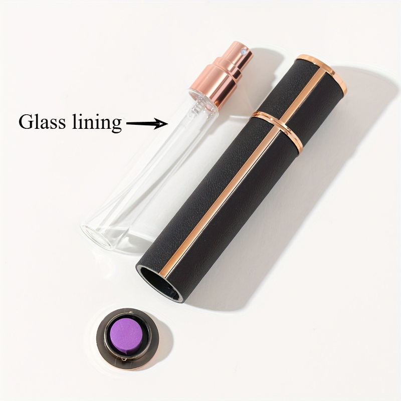 Luxury Leather Wrapped 10ml Gl - مراجعة Luxury Skincare Bottles وسعره