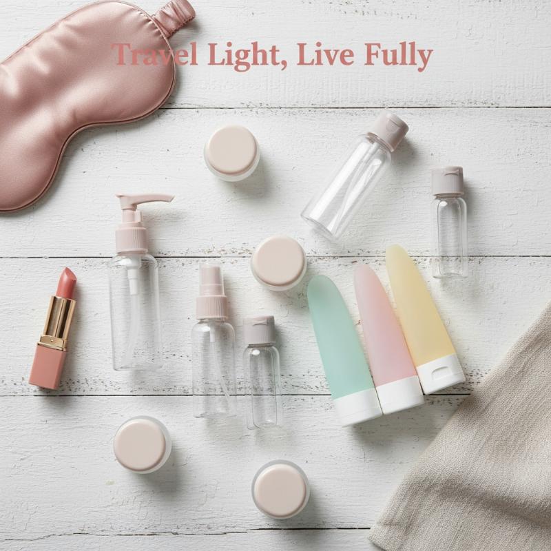 Luxury Travel Bottles Set 11in - مراجعة Luxury Skincare Bottles وسعره