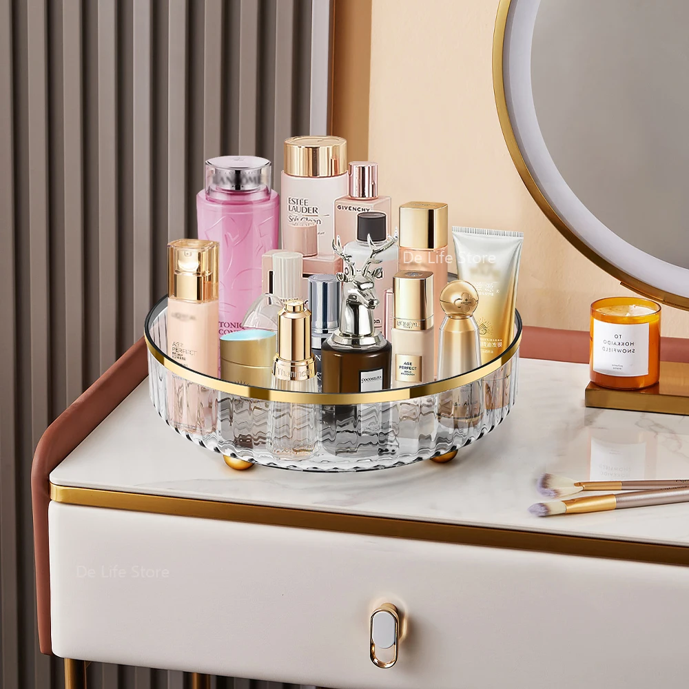 1/2 Layers Rotating Perfume Or - مراجعة Luxury Skincare Tray وسعره