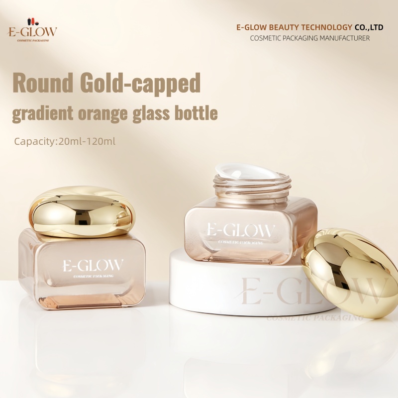 【Logo Custom】1Pcs Gradient Ora - مراجعة Luxury Skincare Jars وسعره