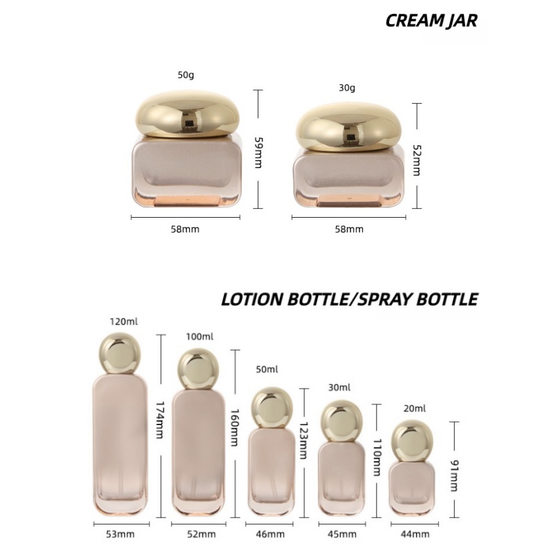 【Logo Custom】1Pcs Gradient Ora - مراجعة Luxury Skincare Jars وسعره