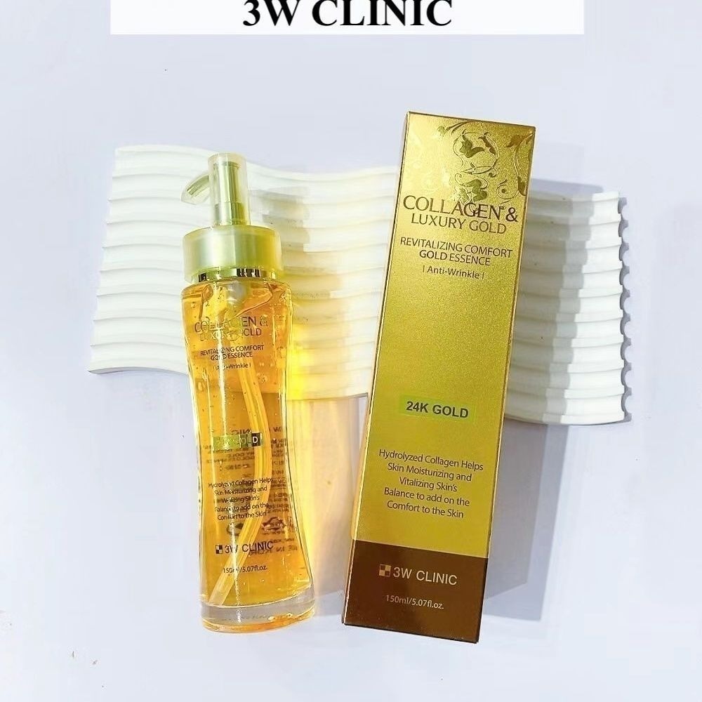 3WCLINIC Collagen & Luxury Gol - مراجعة Luxury Skincare Essence وسعره