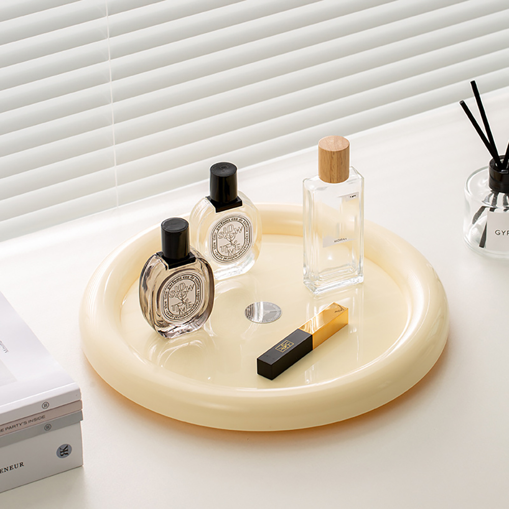 Rotating Cosmetic Organizer Li - مراجعة Luxury Skincare Tray وسعره