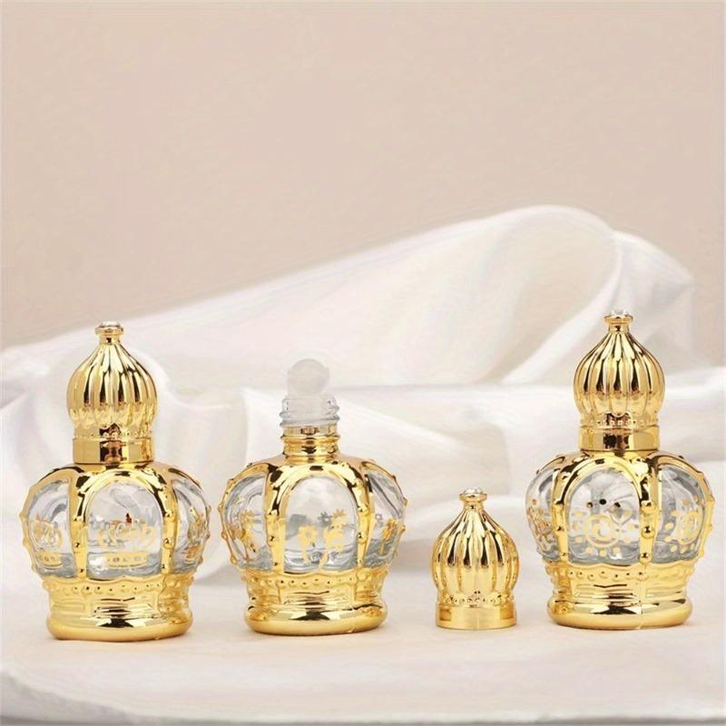 4pcs/set Luxury Golden Essenti - مراجعة Luxury Skincare Bottles وسعره