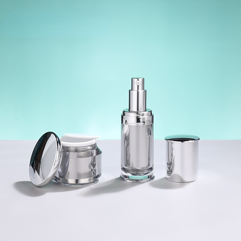 30 50 100ml Empty Acrylic Loti - مراجعة Luxury Skincare Jars وسعره